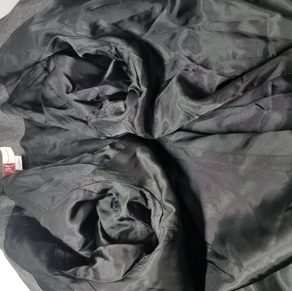 JM Collection Herringbone Suit Blazer Business Jacket - Picture 6 of 13